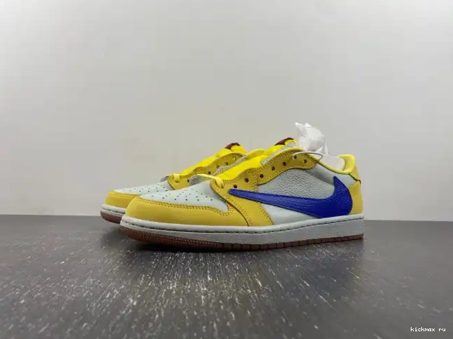 Rep x Travis Canary Scott 1 OG Air DZ4137-700 Jordan Low 0517